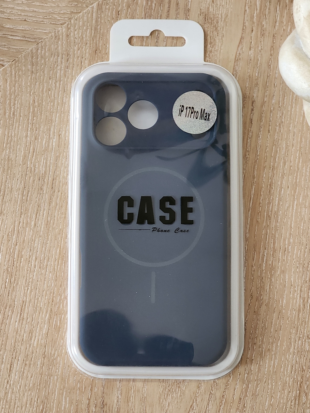 Phone Case for iPhone 17 Pro Max - Navy Blue/Magsafe Magnetic Wireless